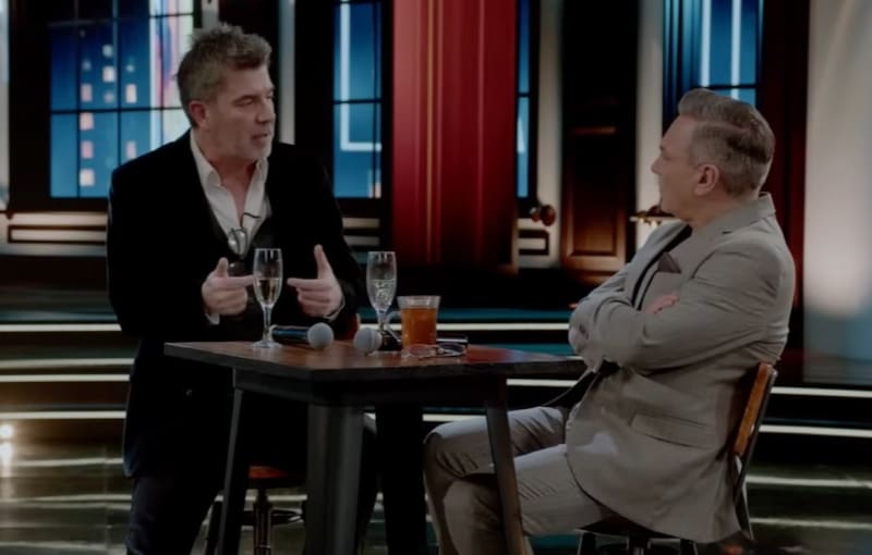 Pollo Valdivia estuvo invitado a "Al Piano con Lucho". Créditos: Pantallazo TV+