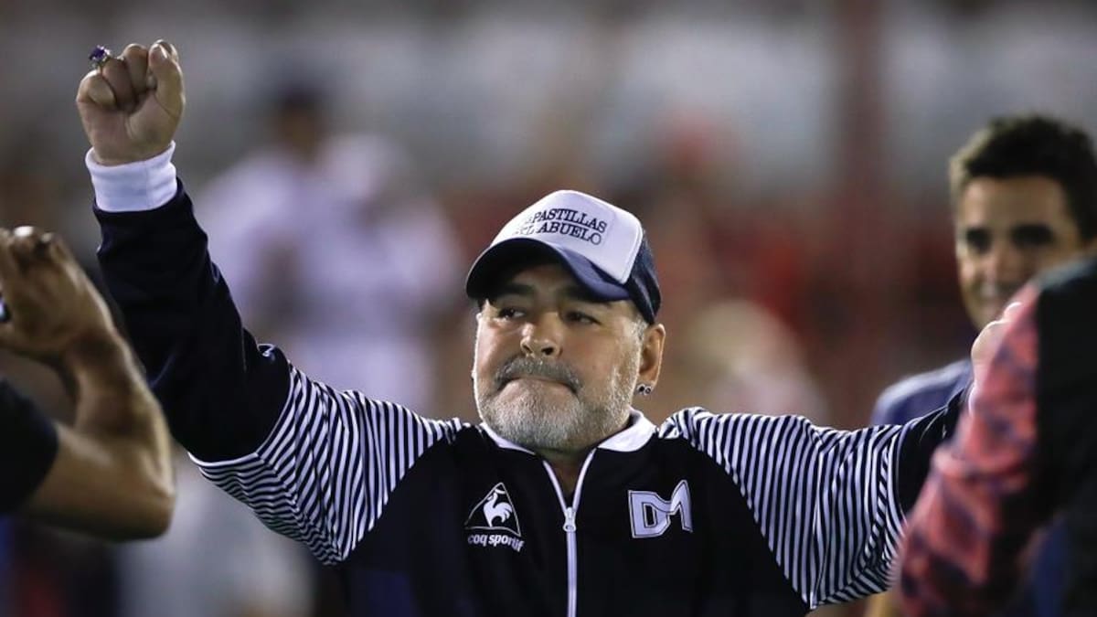 El noble gesto de Diego Maradona para los pequeños hinchas de Gimnasia