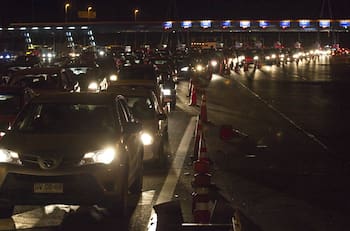 Informan atochamientos de más de ocho horas en la Ruta 68 para entrar a Valparaíso