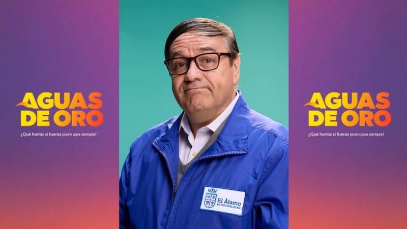 es parte del elenco de Aguas de Oro.