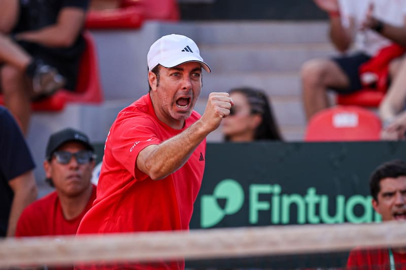 Paul Capdeville recordó cómo era enfrentar al bicampeón olímpico. Foto: Felipe Escobedo.