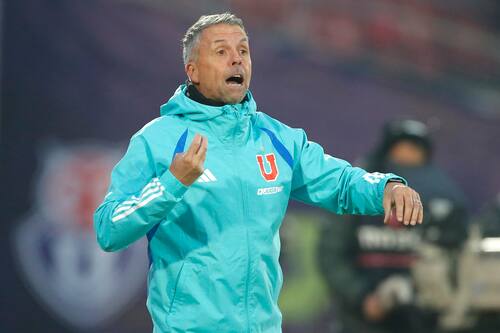 El entrenador de Universidad de Chile, Gustavo Alvarez.