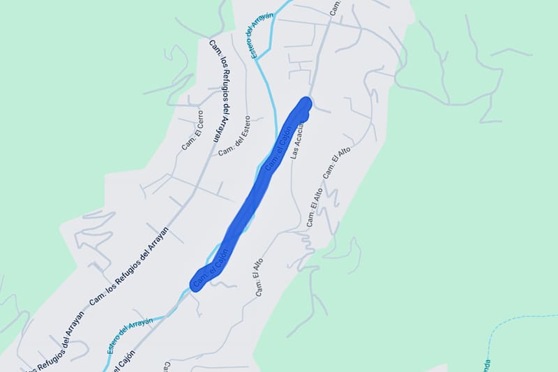 Tendrá cortes hasta en el sector de El Arrayán. Créditos: Enel.