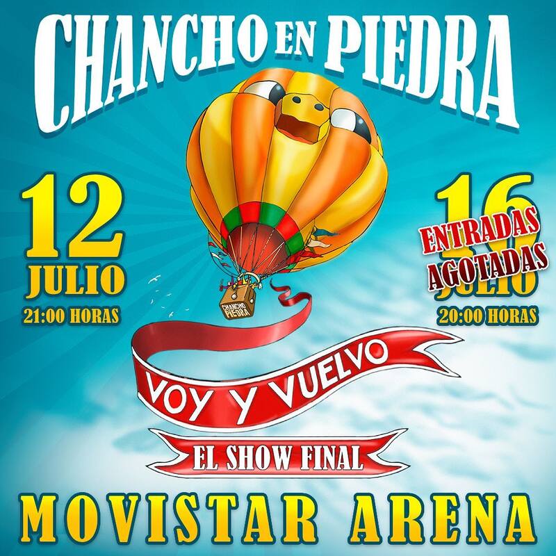 Afiche concierto Chancho en Piedra / Créditos: Instagram