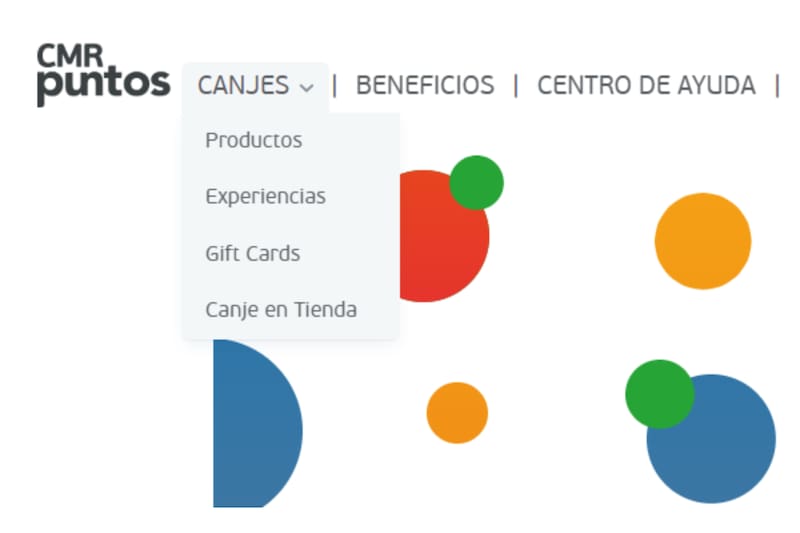 Tendrás esas categorías de cosas para elegir en qué gastar tus CMR Puntos.