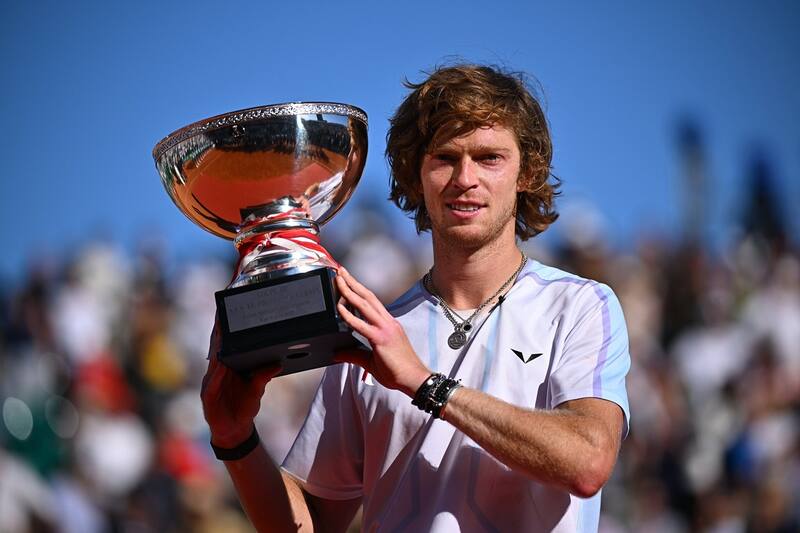 Rublev, último campeón en el Masters 1000 de Montecarlo