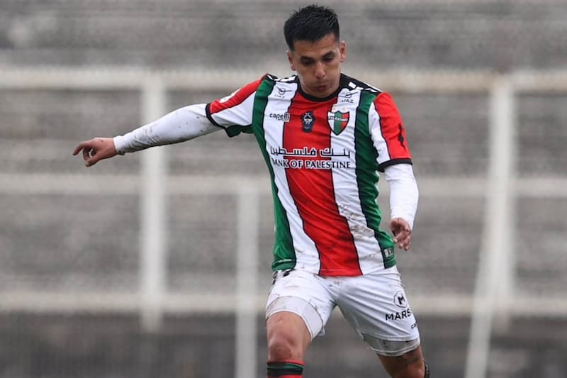 Joe Abrigo, jugador de Palestino.