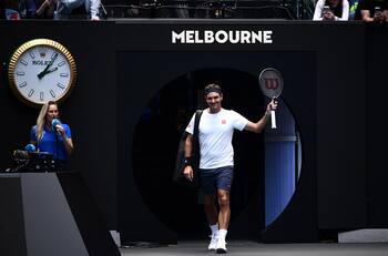 VIDEO | Como el vino: Federer volvió al Australian Open y le ganó al N° 13 del mundo