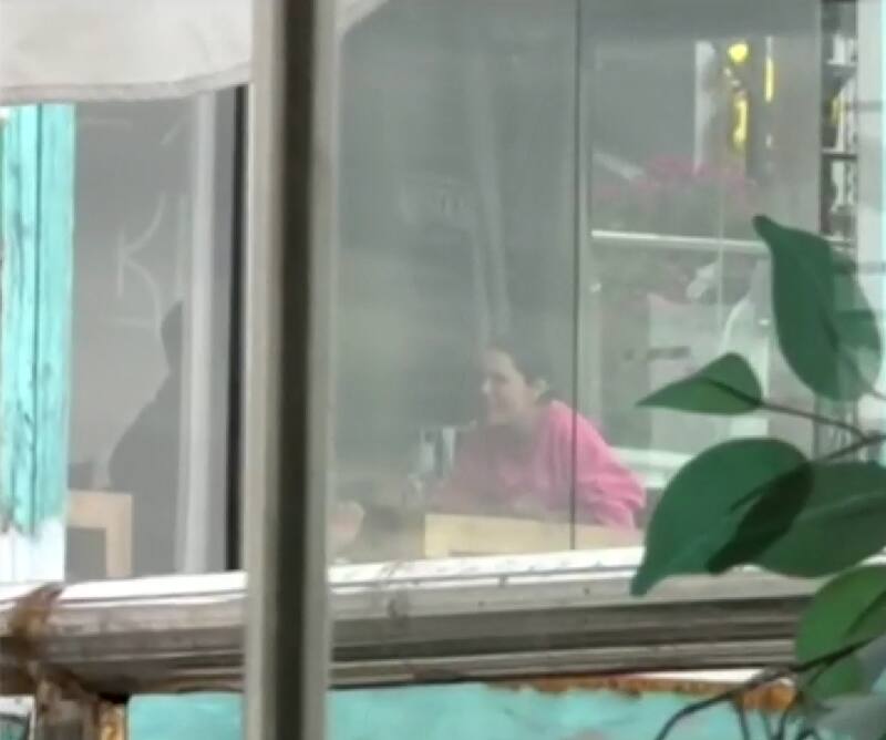 La expareja se reunió en un restaurante en Viña del Mar. Créditos: Instagram