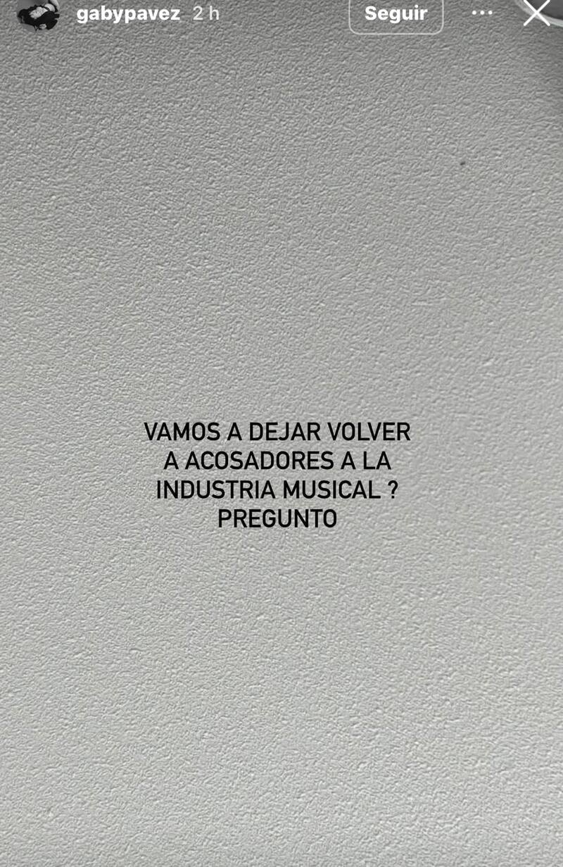 La bailarina se lanzó contra DJ Méndez.