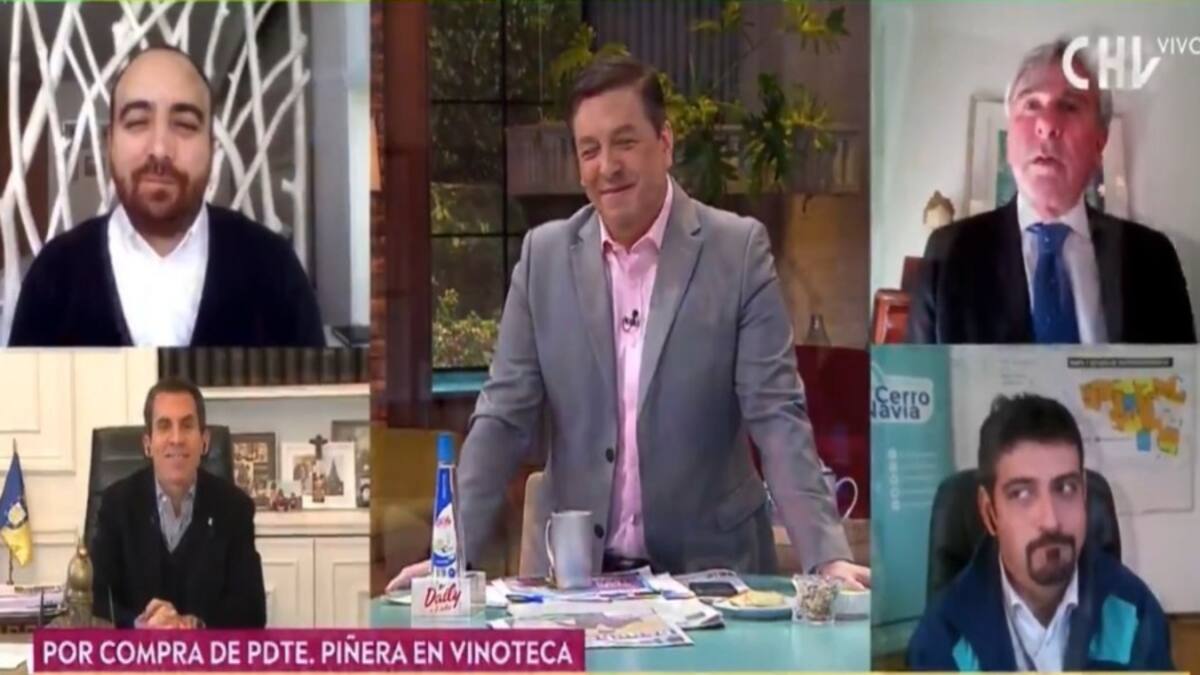 Julio César encaró a Felipe Alessandri por defender a Piñera