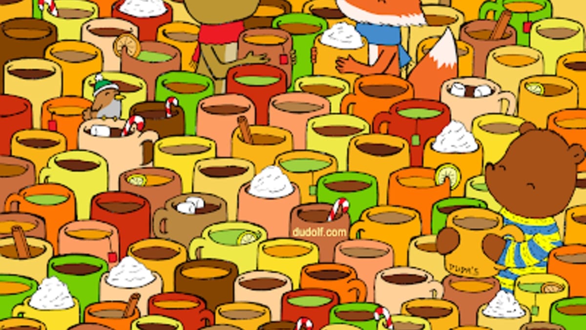 Acertijo visual: Descubre la taza vacía en tan solo 15 segundos