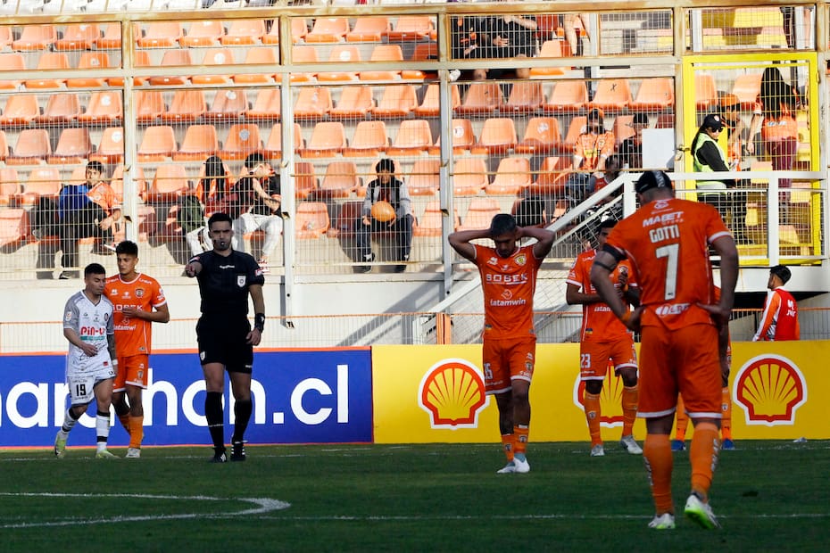 En su última caída por Copa Chile. Foto: Aton