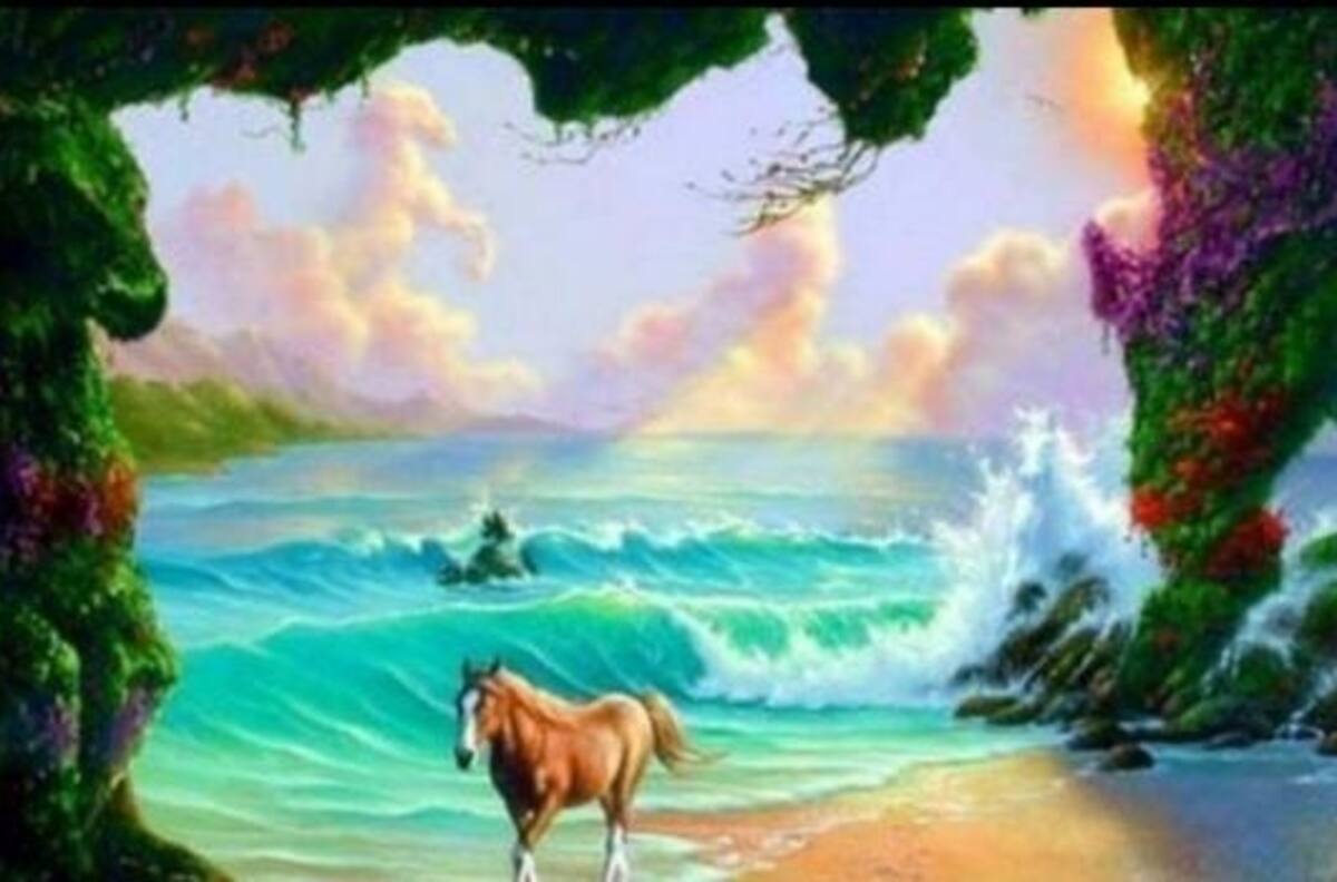 Acertijo visual: te retamos a encontrar la máxima cantidad de caballos