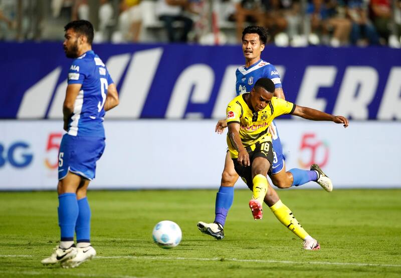 Youssoufa Moukoko se encuentra haciendo la pretemporada con el Borussia Dortmund en Tailandia. (Foto: EFE)