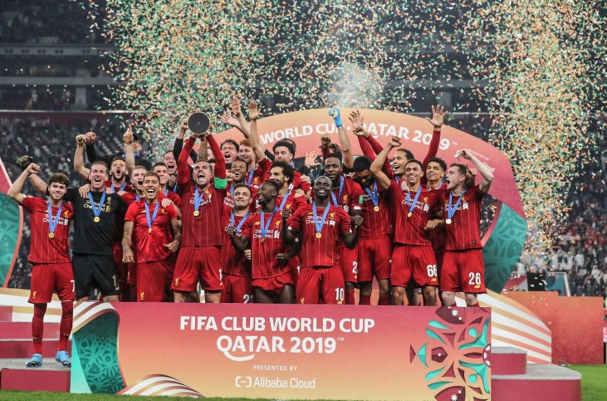 "No caminan solos" Liverpool levantó el trofeo del Mundial de Clubes