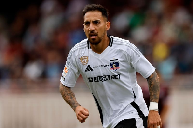 en el partido contra La Serena por el Campeonato Nacional.