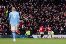 VIDEO | Baile en Manchester: los goles del United para humillar al City de Guardiola y Haaland
