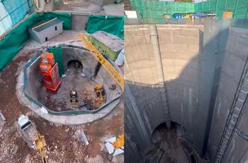 VIDEO | Esta es la estación más impresionante de la L7 del Metro: a 45 metros de profundidad y solo tendrá ascensores