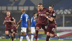 Con un agónico golazo de Raphinha, el Leeds de Bielsa venció al Everton de James Rodríguez