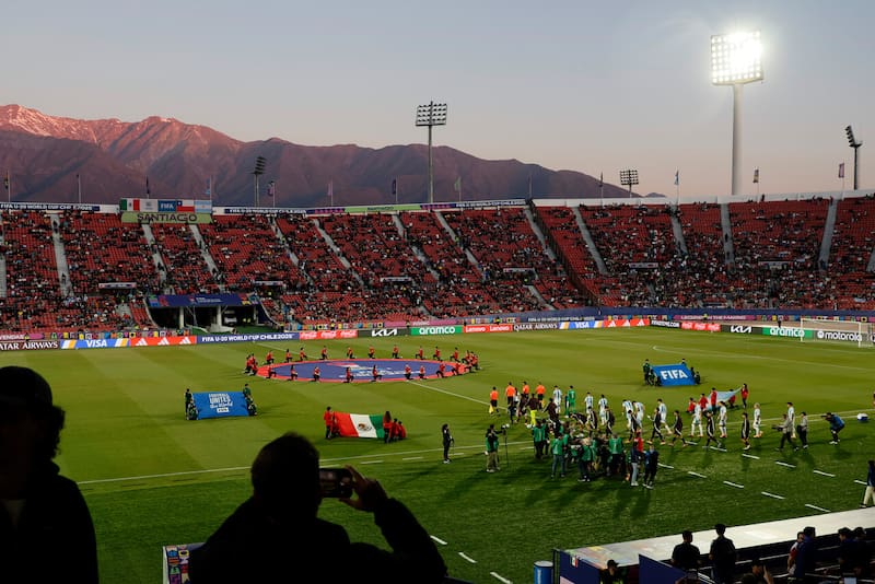 El recinto de Ñuñoa albergará la final del Mundial Sub-20. Foto: Aton.