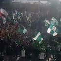 VIDEO | Así fue el multitudinario recibimiento de los hinchas a Santiago Wanderers Sub 20 en Valparaíso