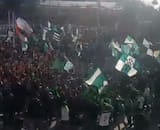 VIDEO | Así fue el multitudinario recibimiento de los hinchas a Santiago Wanderers Sub 20 en Valparaíso