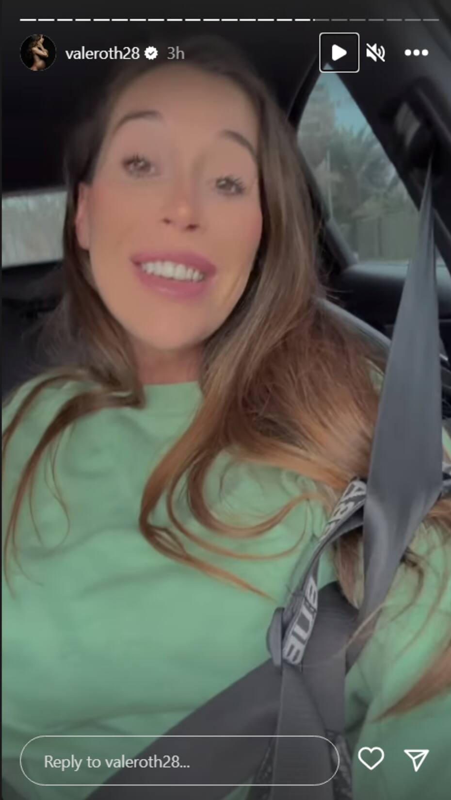 Valentina Roth revela algunas decisiones respecto a su futura hija