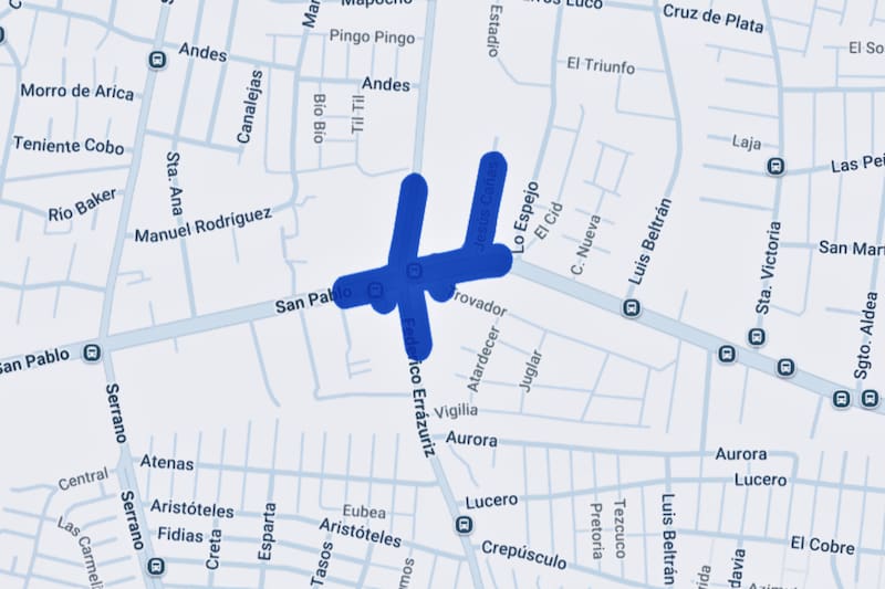 La localidad del poniente también va a tener una interrupción. Créditos: Enel.