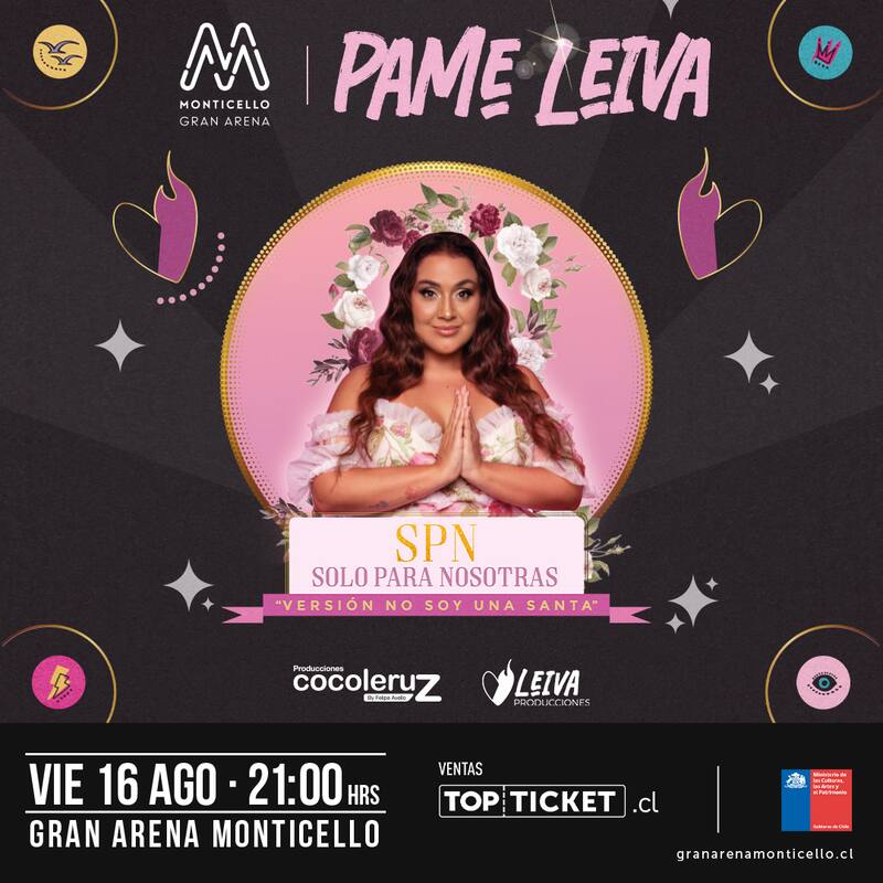 Pamela Leiva tiene su show "Solo para Nosotras".