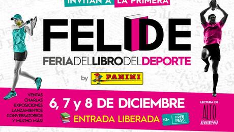 Entrada liberada: parte la Feria del Libro del Deporte y esta es su programación