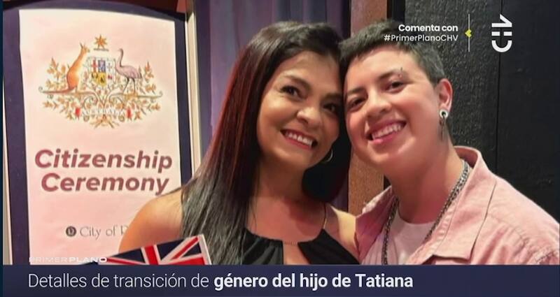 La transición de su hijo fue uno de las partes más importantes del reportaje.