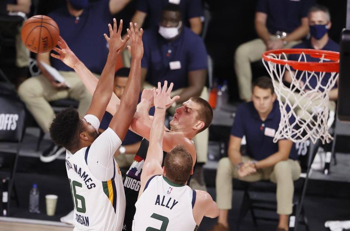 NBA: En dramático partido, Denver eliminó a Utah y pasó a semis en el Oeste