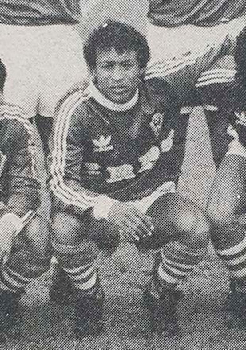 Jugó un semestre en 1991. Foto: Diario La Estrella - Memoria Wanderers