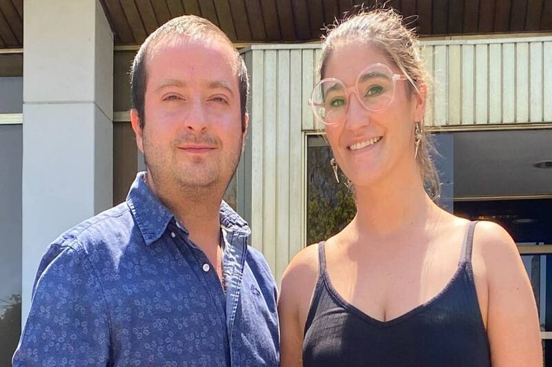 Toto Acuña y Belén Mora iniciaron su relación en "Morandé con Compañía". Créditos: Instagram