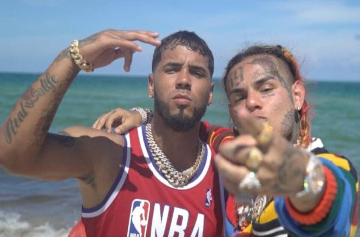 Anuel AA anunció colaboración con el polémico rapero Tekashi 6ix9ine