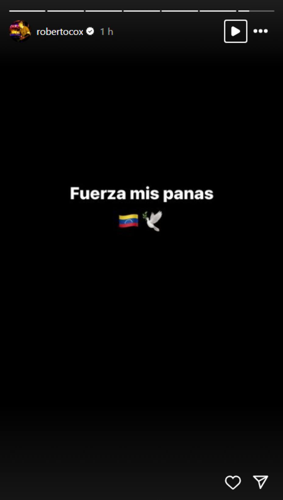 Roberto Cox se pronunció frente a las elecciones en Venezuela.