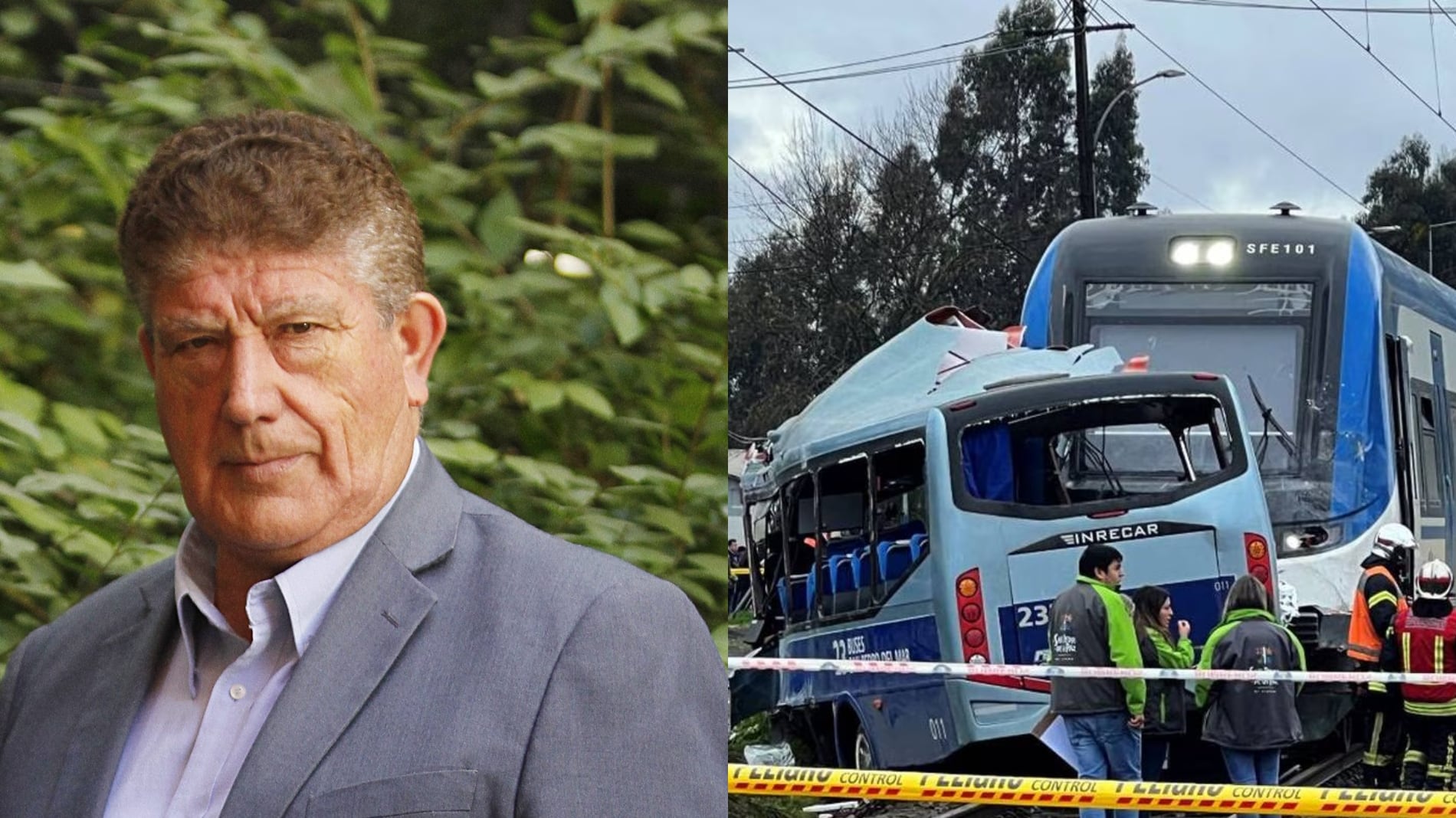 Alcalde Javier Guiñez, dueño del 33% de la propiedad de la línea de buses involucrada en la tragedia.