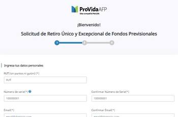 Retiro de fondos AFP: Cómo llenar el formulario de AFP Provida