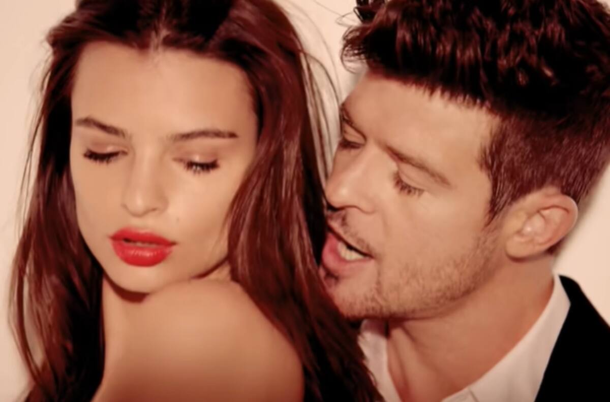 Emily Ratajkowski confesó por qué guardó silencio por casi una década sobre abuso de Robin Thicke