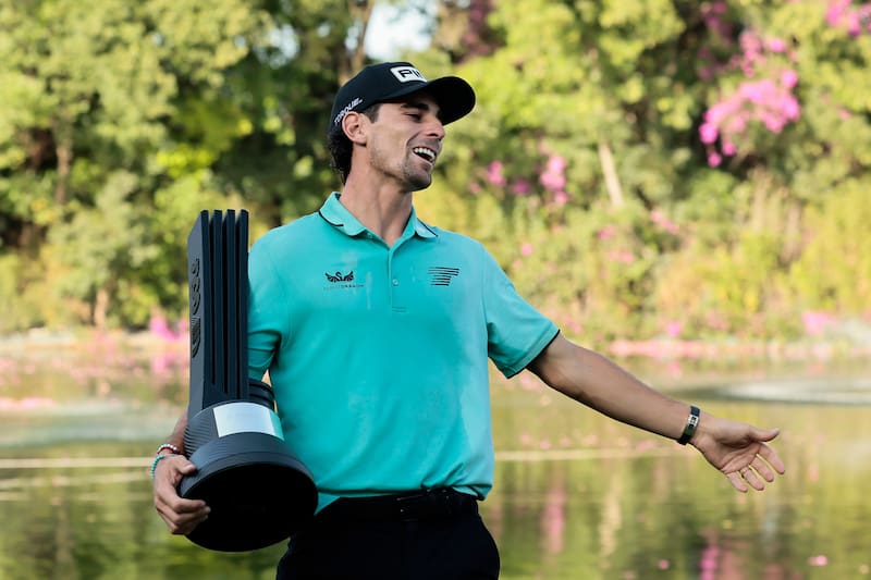 Lleva tres títulos ganador este año en el LIV Golf. EFE