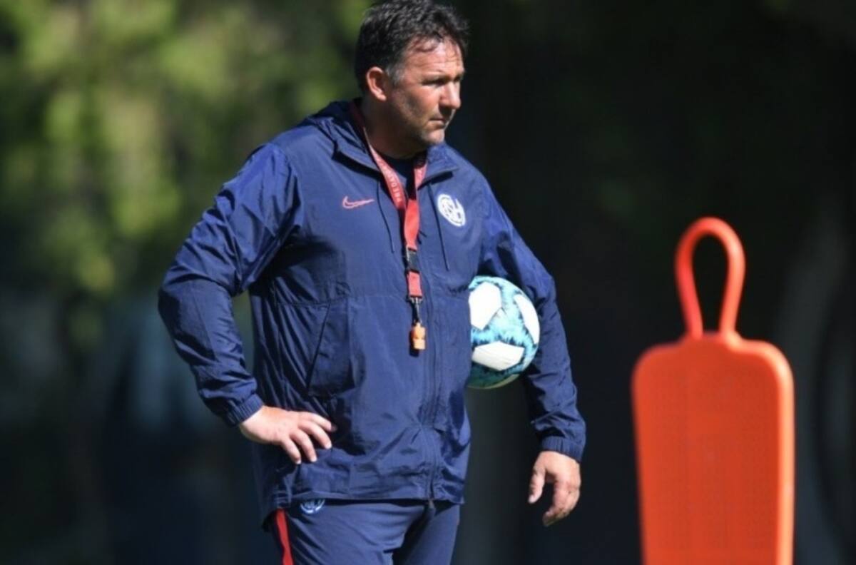 DT de San Lorenzo valoró el empate contra la U: "Nos vamos conformes con este resultado"