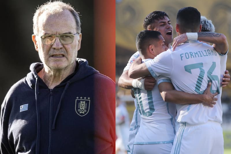 Marcelo Bielsa citó a jugador de la U para Uruguay.