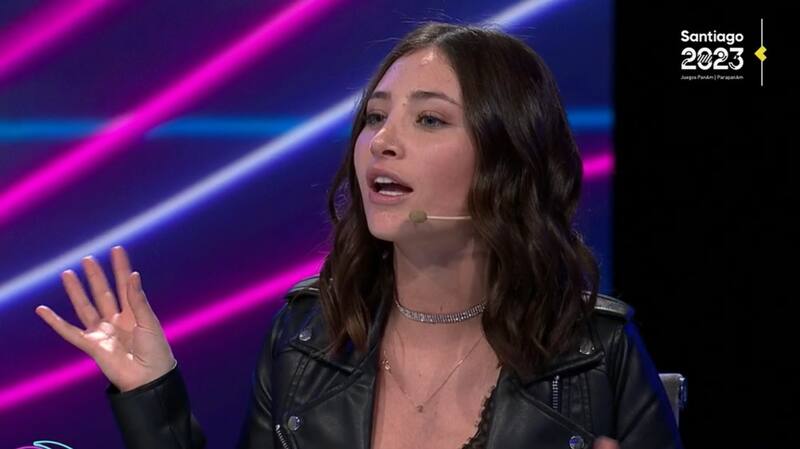 En conversación con TiempoX, Maite Phillips confesó ser consciente del gran odio que recibió por redes sociales debido a su actitud después que Trinidad Cerda contara su historia. | Créditos: Pantallazo CHV