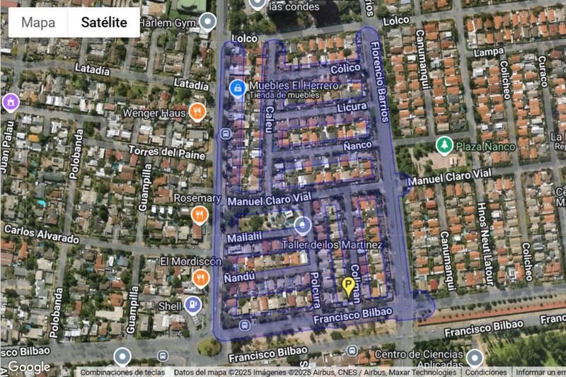 Sector de Las Condes afectado.