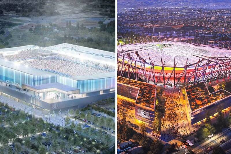 , los estadios de la UC y Colo Colo.