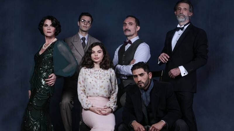 Afiche promocional de la teleserie / Mega