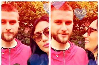 Jean Philippe Cretton le dedicó romántico elogio a Pamela Díaz por el día del Periodista