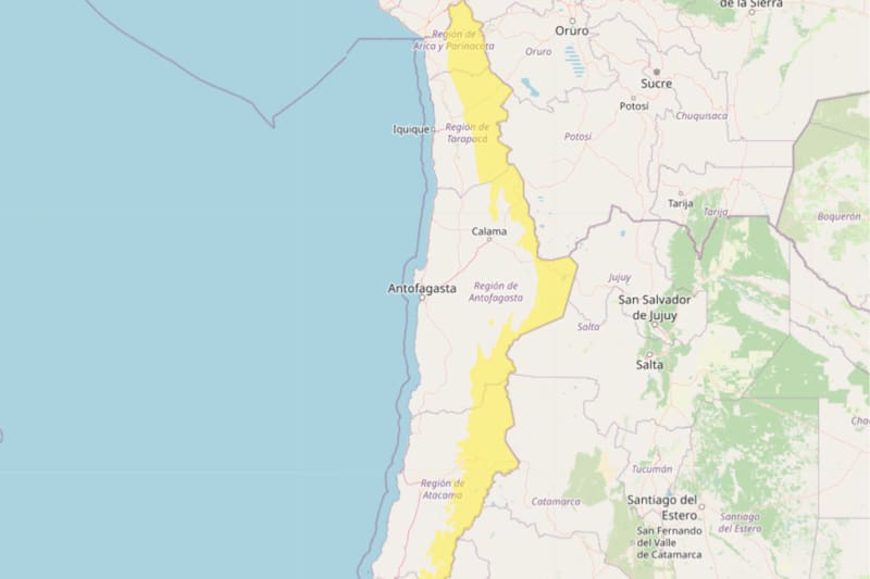 Según la entidad, el fenómeno afectará a cuatro regiones entre jueves y domingo. Créditos: DMC.
