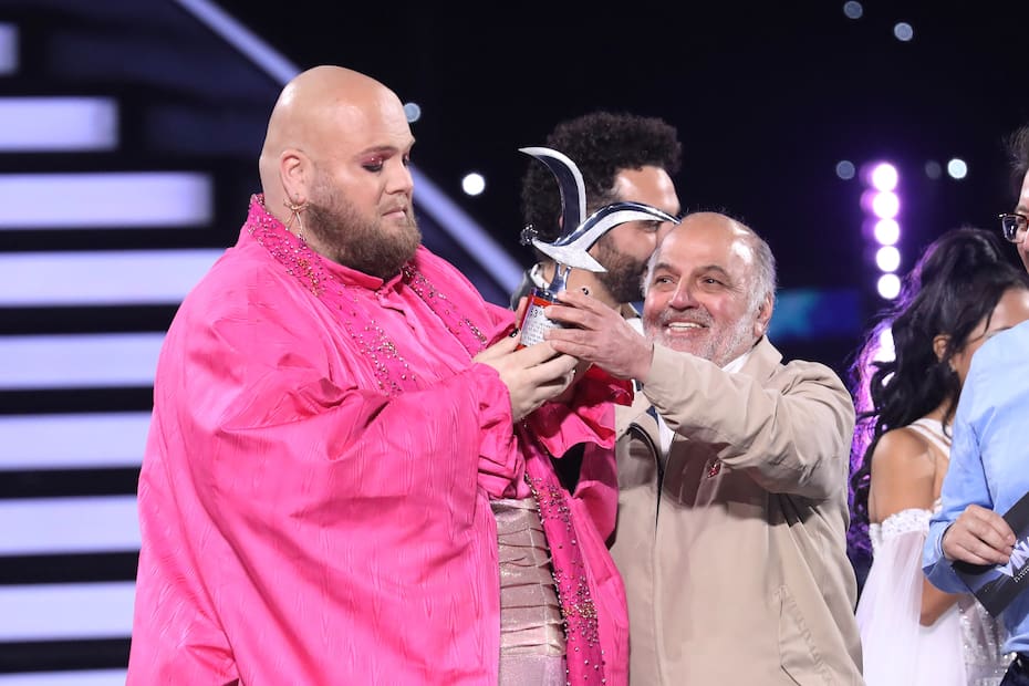 Enrique Ramil es el mejor intérprete del Festival de Viña 2024. Foto: ATON.